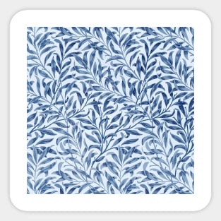 Blue Leaves Sticker